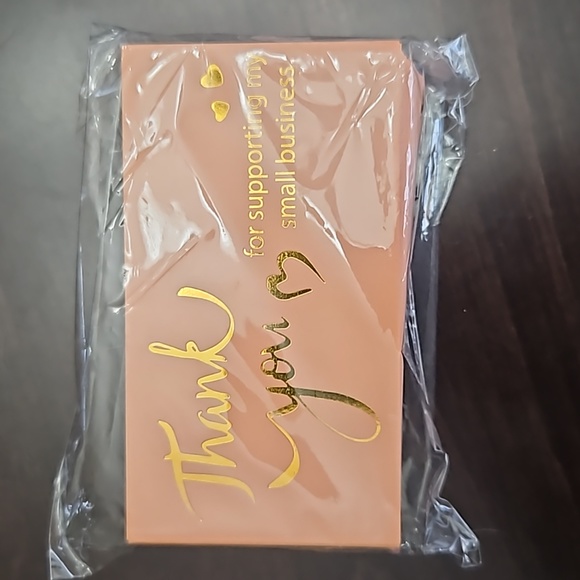 500 1.5” Thank You Stickers & 50 Cards - Picture 2 of 3